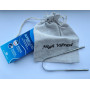 High Vibrant Oral Superfloss Lot de 2 fils dentaires prédécoupés Idéal pour les appareils dentaires, ponts et espaces larges, 10
