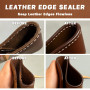 INNOVAYOU Kit de scellage pour bords de cuir 200 g - Gomme de polissage pour bords lisses et brillants - Augmente la résistance 
