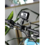 HSU Adaptateur de caméra en Aluminium pour GoPro, Support de caméra à Rotation 360 degrés pour Hero 12/11/10/9/8/7/6/5/4/3 camér