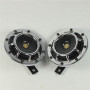 Car Horn 12V 135db ,Eletric Car Horn Kit High Tone and Low Tone Metal Twin Horn Kit with Bracket for Cars Trucks SUVs RVs Vans M
