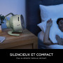 Shark FlexBreeze HydroGo, ventilateur brumisateur portable, rafraîchisseur d'air silencieux intérieur/extérieur, discret et dura
