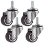 Skelang 4 Pcs Roue pivotante
