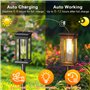 4 Lampes Solaires Pour Jardin Extérieur