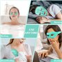 BBLTIFF Masque Visage Froid et Masque Yeux Froid en Gel Réutilisables, Avec x4 Patch Yeux, Kit Soin des Visage à Sangles Réglabl