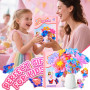Muyohix Kit de Bricolage Pour Enfants 4 5 6 7 8 9 Ans, Kits de Bricolage à Fleurs, Bouquet De Fleurs Avec Paillettes, Activite M