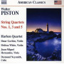 Piston: String Quartets 1