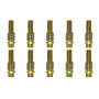 ELCAN Porte-buse cuivre 10 M6 pour torche 15ak. Consommables et accessoires pistolet de soudage. Support de tube de contact pour