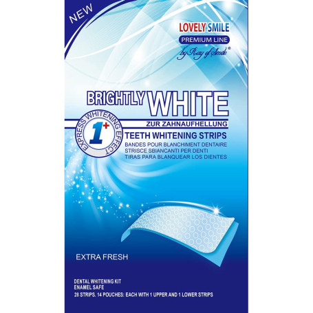 28 Bandes de Blanchiment Dentaire - Qualité Professionnelle | Sourire Plus Blanc Dès la 1ʳᵉ Utilisation | Sans Sensibilité | No-