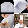 Chapeau de Cuisine Réglable pour Cuisine Maison Restaurant Restauration Toques de