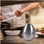 Minuterie de cuisine mécanique en acier inoxydable en forme d'oeuf Jusqu'à 60 minutes pour faire bouillir des œufs et plus - Cui