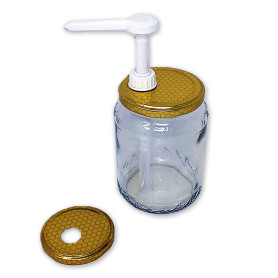 Distributeur/doseur en kit pour le miel, produit de haute qualité certifié italien Distributeur/doseur en kit pour le miel