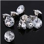 GOTOTOP 50pcs Bouton Rond Cristaux artificiels Meubles Bouton Chaise canapé tête de lit décorer Bouton (25mm)