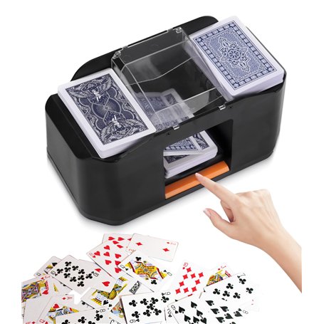 Mélangeur de Carte électronique,Batterie Rechargeable Intégrée de 2000 Mah pour Divers Jeux de Cartes