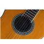 Futheda Coque en caoutchouc pour rosace de guitare électro-acoustique Noir 85 mm