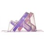 Philips 2 Pack AVENT Soothie Pacifier, Pink/Purple, 0-3 Months