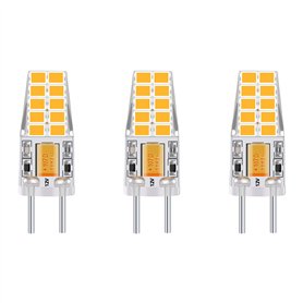 Bonlux 3-PCS 3W 12V G6.35 LED Ampoule Culot T3 / T4 / T5 G6.35 / GY6.35 Base Blanc chaud 3000K Remplacement de 30W Ampoule Halog Bonlux 3-PCS 3W 12V G6.35 LED Ampoule Culot T3 / T4 / T5 G6.35 / GY6.35 Base Blanc chaud 3000K Remplacement de 30W Ampoule Halog