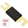 Heschen ANL Lot de 2 fusibles ANL-40 40 A pour système audio de voiture Doré et noir