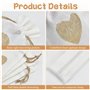 SLTAXAR 30 PCS Petit Pochette Cadeau Tissu 10*14 Petit Format Sachet Dragée Mariage Pochette Cadeau Tissu Anniversaire Pochette
