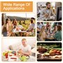 SLTAXAR 9 PCS Set de Couverts en Inox Portable Ensemble de Couverts de Table Ensemble de Couverts de Voyage Camping Couverts de