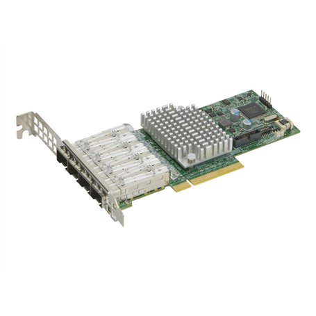 Supermicro AOC-STG-I4S Carte réseau Interne Ethernet 8000 Mbit/s