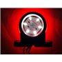 VNVIS 4 x petits feux de position latéraux LED 12 / 24V rouge/blanc s'allume châssis de camion remorque de camping-car