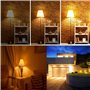 iJiZuo Lot de 5 R7S Ampoule Halogène 118mm 160W 230V, Dimmable Ampoule Halogène Crayon Blanc Chaud 2800K pour Spot de Bâtiment,