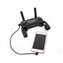 Linghuang 30cm Câble de Données Micro USB vers iOS pour Connecter Smartphones/Tablettes à Télécommande pour DJI Mini SE/Mavic Mi