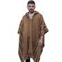Gamboa Alpaca Poncho Homme Mexicain Polaire Manteux Automne Hiver Régulation Température