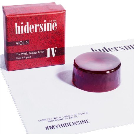Hidersine 1V. Colophane claire pour violon. Grand format offrant une attaque brillante et une bonne articulation. Style léger fo