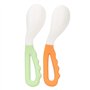 2pcs bébé cuillère alimentation ustensiles de formation d'auto-alimentation pour nourrissons alimentation alimentation formation