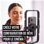 RØDE Phone Cage - Cage de Cinéma Mobile Magnétique Røde avec Filetages de 1/4 Pouce et 3/8 Pouce, ainsi que des Emplacements pou