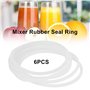 6pcs Nouvelle Bague de Joint en Caoutchouc de Joints d'étanchéité pour la Lame transversale Plate de Balle Magique(6pcs)