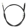 Qiilu Warrior 350 YFM350X 1987-2004 Câble d'embrayage en plastique + câble d'embrayage en acier carbone Noir