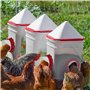 6 Pièces Mangeoire Poules, Mangeoire Poule Automatique, Mangeoires Automatiques Pour Poules Mangeoire À Poulets, Anti Nuisible T
