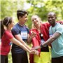 HOMURY Lot de 100 médailles d'or pour Enfants - Médailles d'or gagnantes - Médailles d'or gagnantes - Médailles gagnantes - Méda