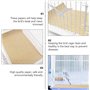 papier de calcium spécial pour cage à oiseaux dans le