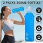 Gilet Hydratation Running avec 2 Soft Flask 500 ML, Réfléchissant Gilet d'hydratation de Course à Pied pour Femmes et Hommes, Sa