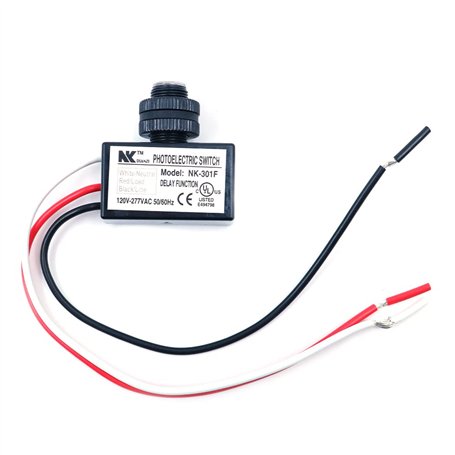 CENPEK AC 120-277V interrupteur photoélectrique bouton crépuscule à l'aube montage encastré commande photo interrupteur oculaire