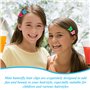 50 Mini Pinces À Cheveux Papillon Et 100 Élastiques En Caoutchouc, Jolies Pinces À Cheveux, Accessoires Pour Cheveux Pour Enfant