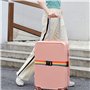 Sangles De Valise 4 Pièces, Sangles De Bagages Aux Couleurs Vives, Sangles De Valise Réglables, Ceintures De Sécurité À Boucle p