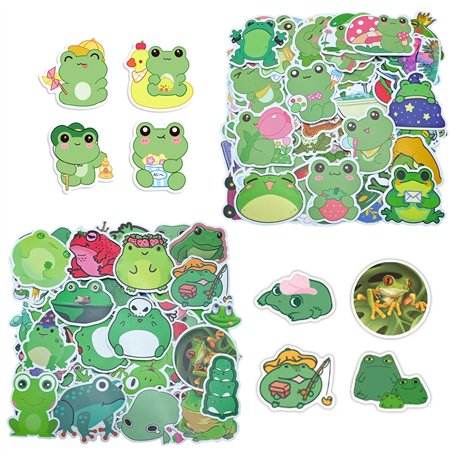 UDNFHL 200 Autocollants De Grenouille