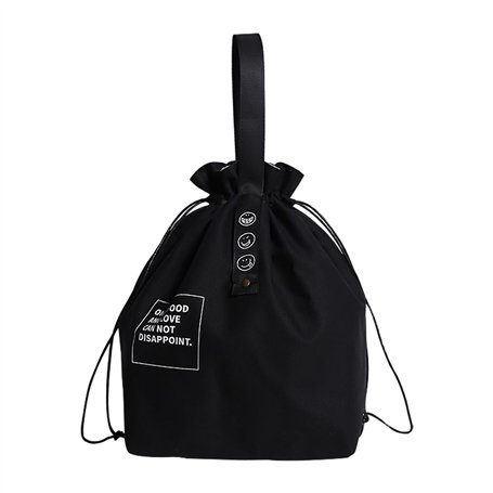 JTMKYO Sac à déjeuner noir 1 pièce