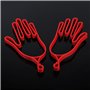 Dwawoo 2Pcs Civière de Gants de Golf, Support de Gants de Sports Civière Cintre Support Gants de Golf Le Golf