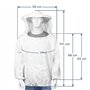 Blouse Costume Équipement de Protection avec Chapeau Professionnel Anti Abeille