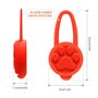 iPobie 5 Pièces Pendentif Lumineux Chien, Collier de Sécurité pour Chien en Silicone LED Pendentif Lumineux Clignotant pour Cour