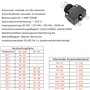 CLDIY Lot de 4 interrupteurs de puissance 25 A avec protection contre la surcharge thermique 88 Series Push Button Reset manuel