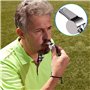Xrten 2PCS Sifflet Sport avec Cordon, Sifflet de Sécurité Acier Inoxydable et Durable