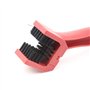 WMYCONGCONG Lot de 2 Outil de nettoyage de la chaîne de moto et de vélo Nettoyeur de rondelle de chaîne Brosse à manivelle Outil