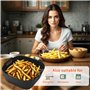 2 Pieces Moule Silicone Air Fryer pour Philips Essential Airfryer 3000L4.1L,Reusable Moule Air Fryer pour Philips 3000 L 4.1 L(H