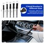 31 Pièces Kit Nettoyage Voiture,Kit de Brosse Nettoyage Voiture pour l'intérieur et l'extérieur, Car details Brush car Wast set,